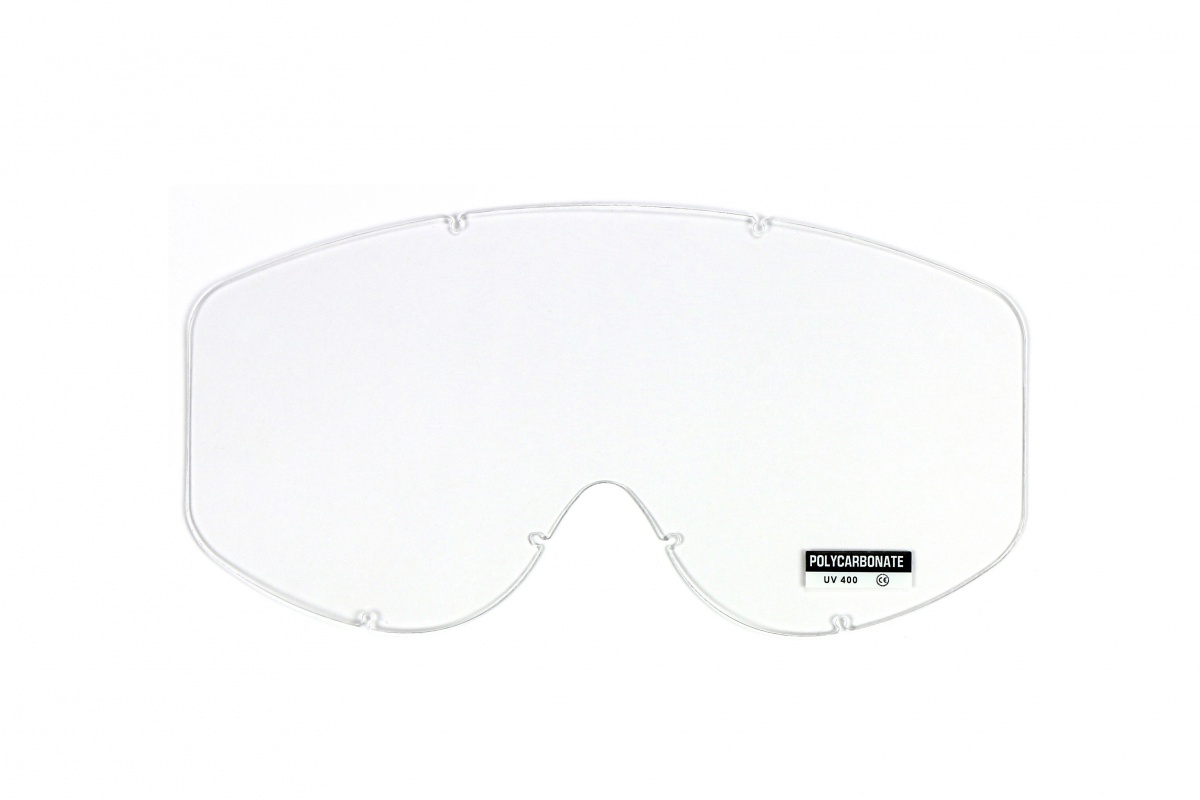 Clear lenses for Motocross Bullet glasses - Goggles - LE02182 - Ufo Plast