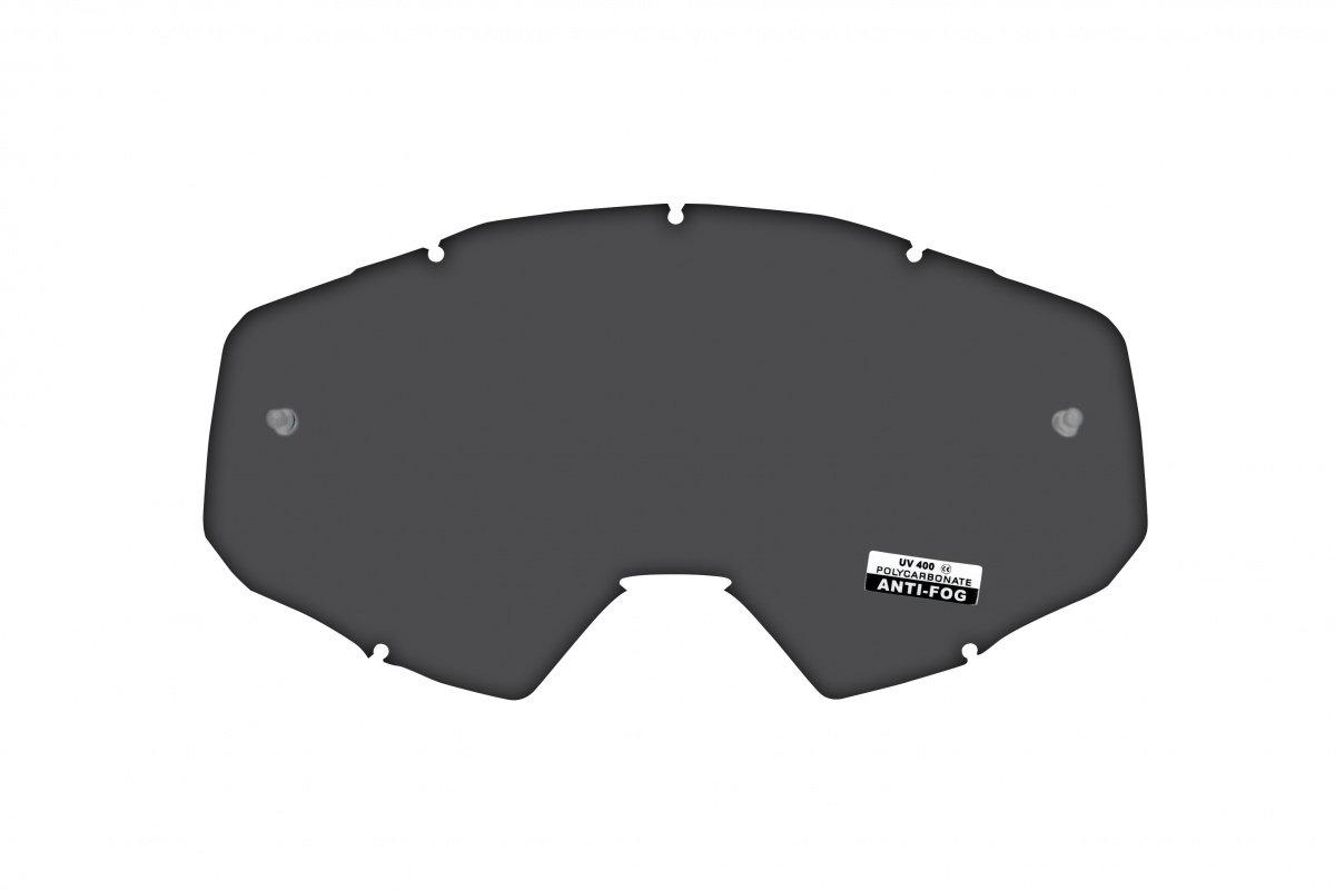 Smoke lens for motocross Epsilon goggle - Goggles - LE02207 - Ufo Plast