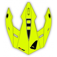 Visor for Akan Enduro Adventure helmet neon yellow - Helmet spare parts - HR133-DFLU - UFO Plast