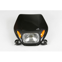 Motocross Oregon headlight black - Headlight - PF01695-001 - Ufo Plast