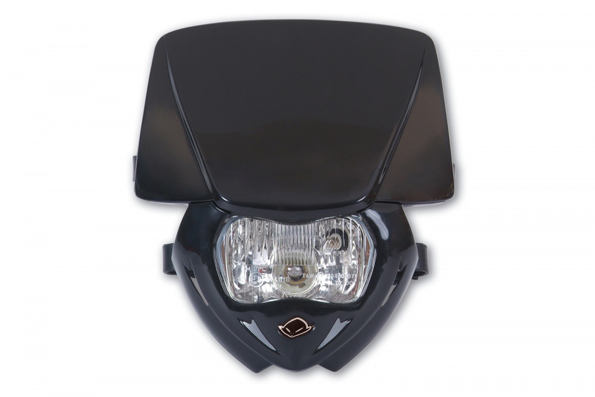 Motocross Panther headlight black - Headlight - PF01708-001 - Ufo Plast