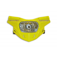 Replacement plastic for motocross Stealth headlight lower part yellow - Headlight - PF01714-102 - Ufo Plast