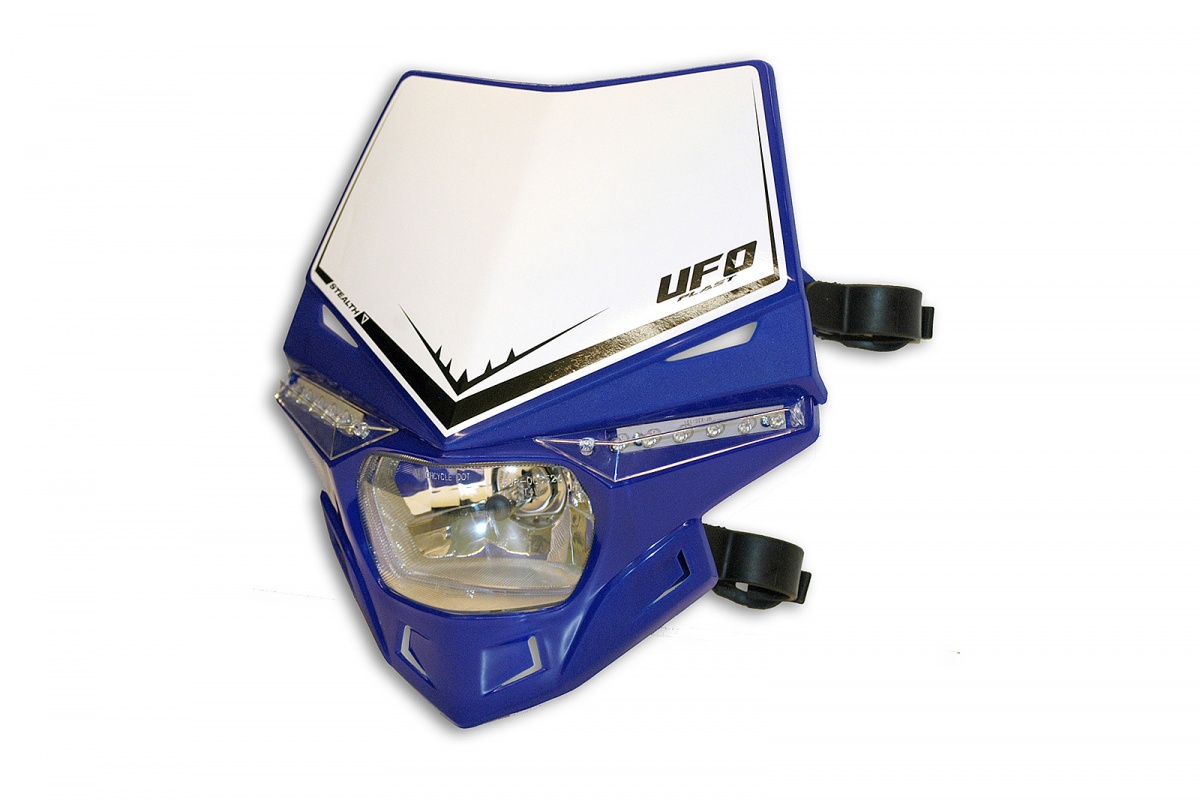 Motocross Stealth headlight blue - Headlight - PF01715-089 - Ufo Plast