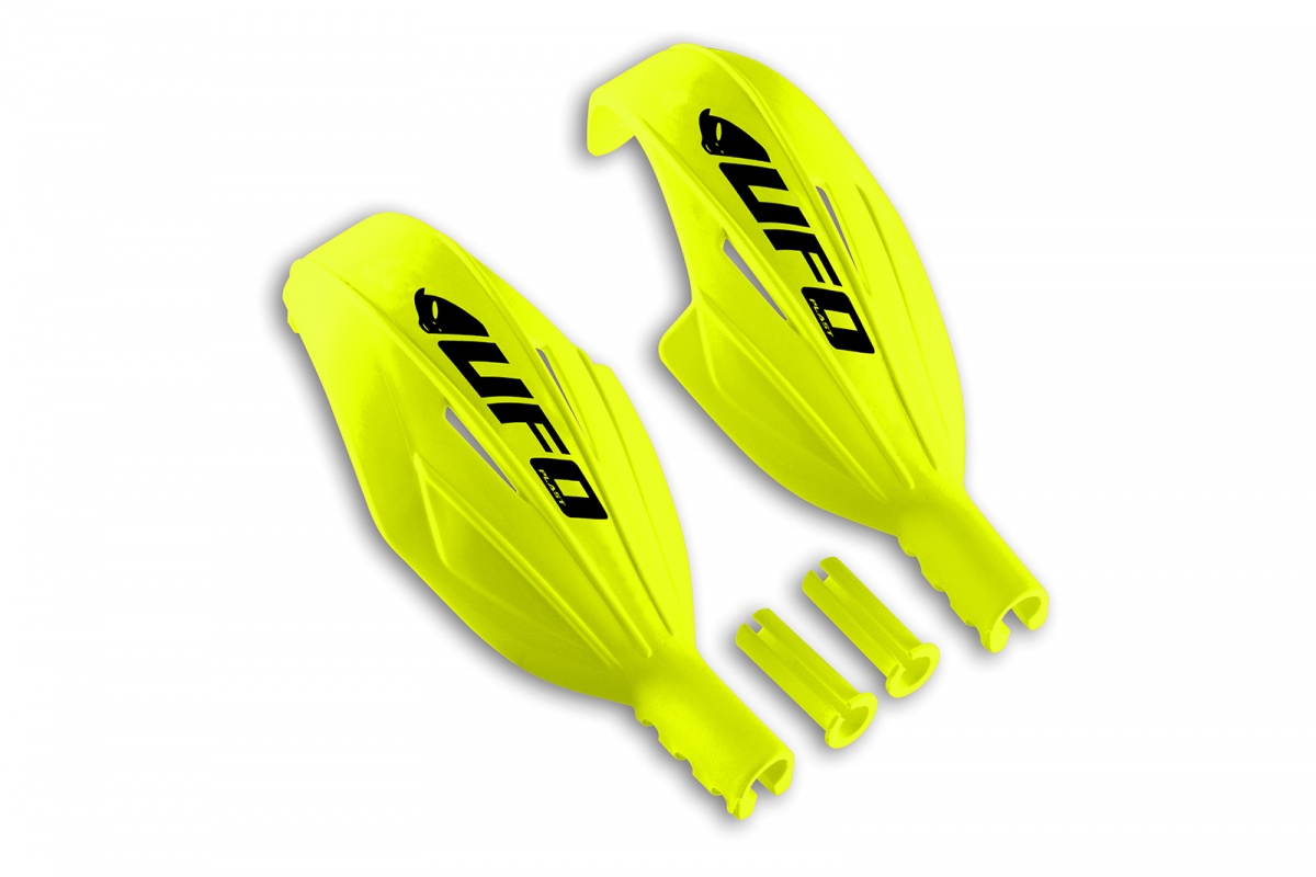 Ski handguards Slalom neon yellow for kids - Snow - SK09177-DFLU - Ufo Plast