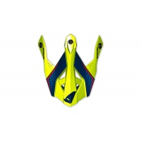 Visor intrepid neon yellow-blue glossy - Helmet spare parts - HR151 - UFO Plast