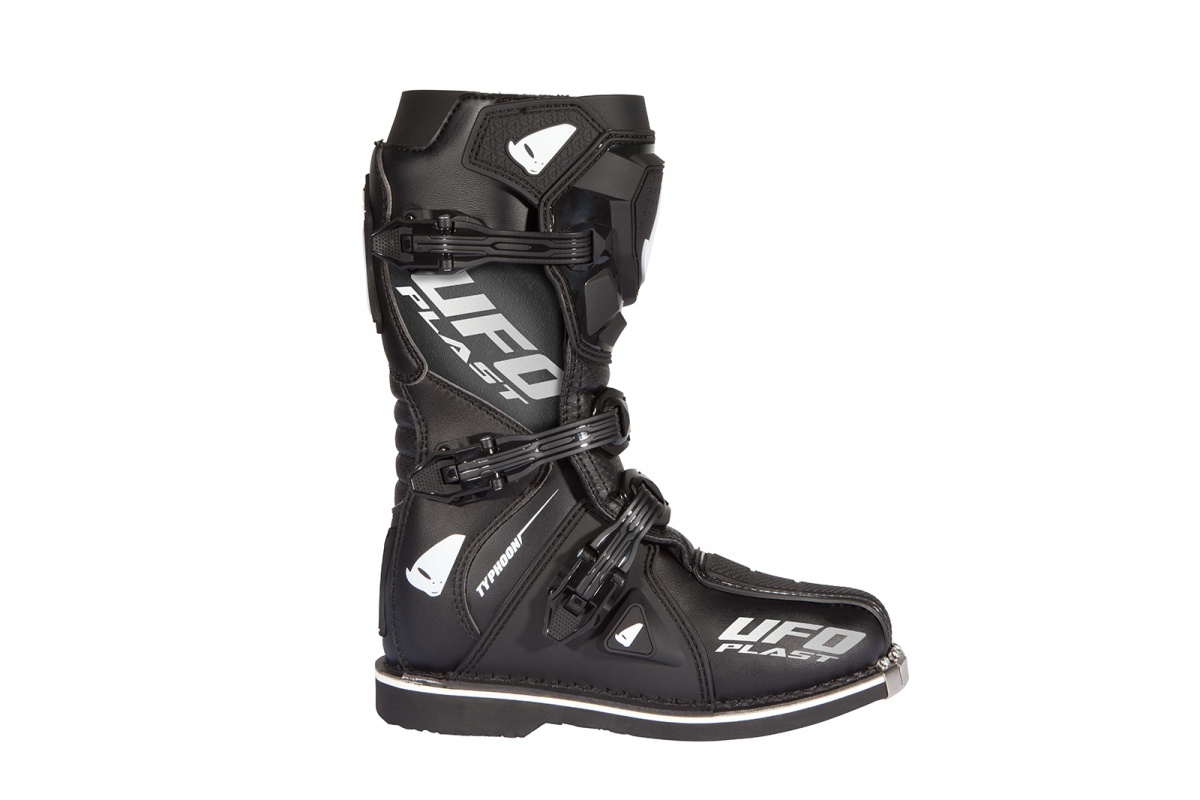 Motocross Typhoon boots for kids black - Boots - BO011-K - Ufo Plast