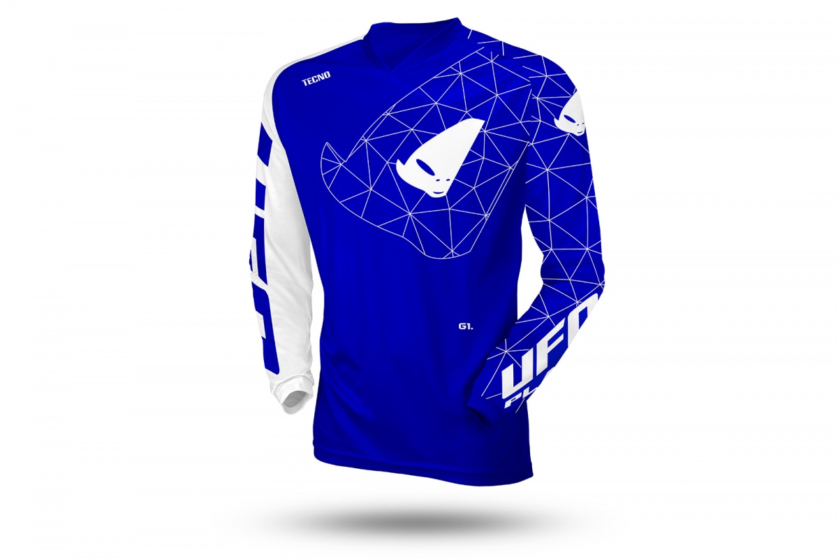 Motocross Tecno jersey blue - Home - MG04522-C - Ufo Plast