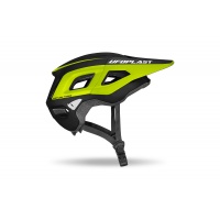 Defcon three mountain bike helmet black and neon yellow - Helmets - HE15003-K - Ufo Plast